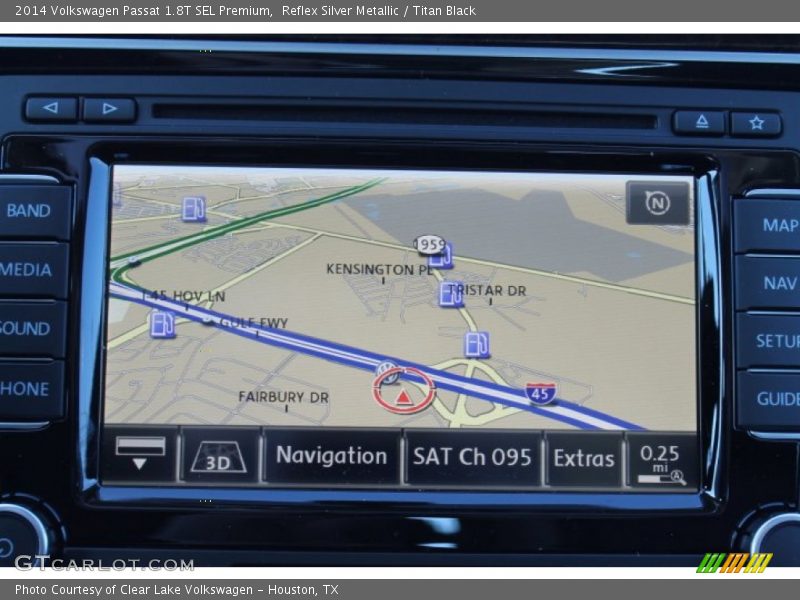 Reflex Silver Metallic / Titan Black 2014 Volkswagen Passat 1.8T SEL Premium