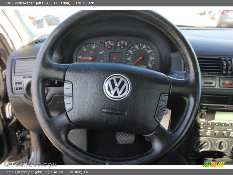 Black / Black 2002 Volkswagen Jetta GLS TDI Sedan
