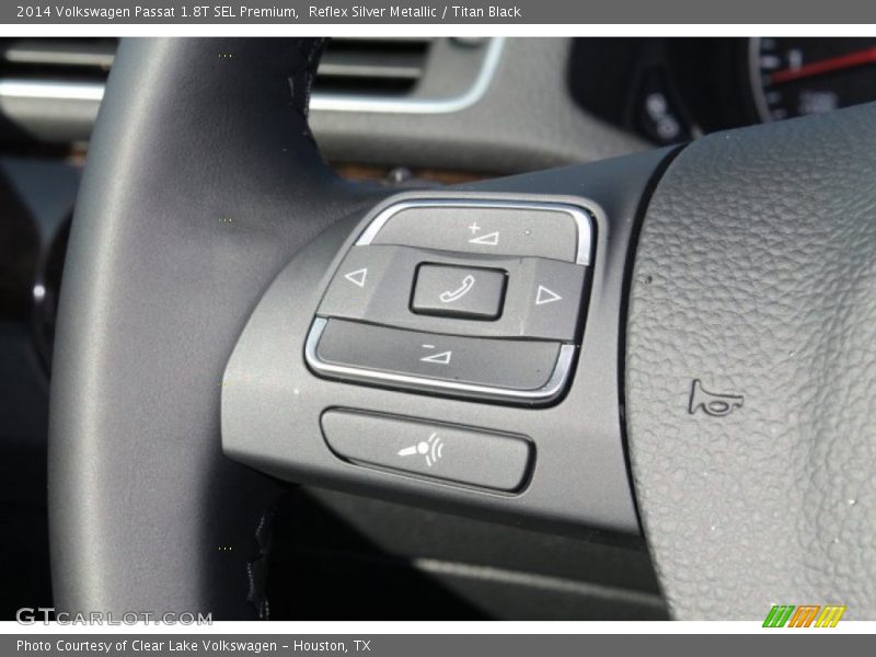 Reflex Silver Metallic / Titan Black 2014 Volkswagen Passat 1.8T SEL Premium