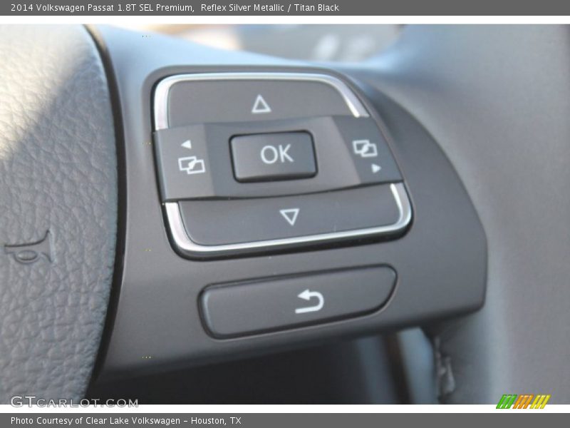 Reflex Silver Metallic / Titan Black 2014 Volkswagen Passat 1.8T SEL Premium
