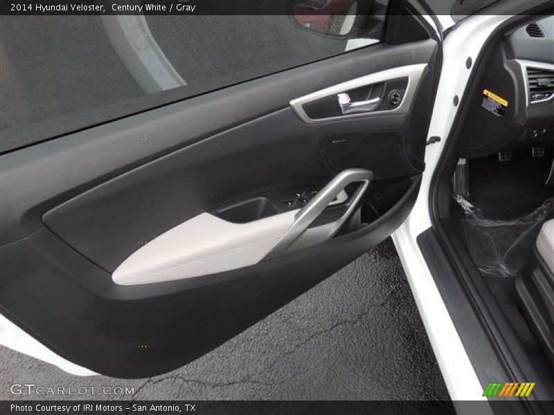 Century White / Gray 2014 Hyundai Veloster