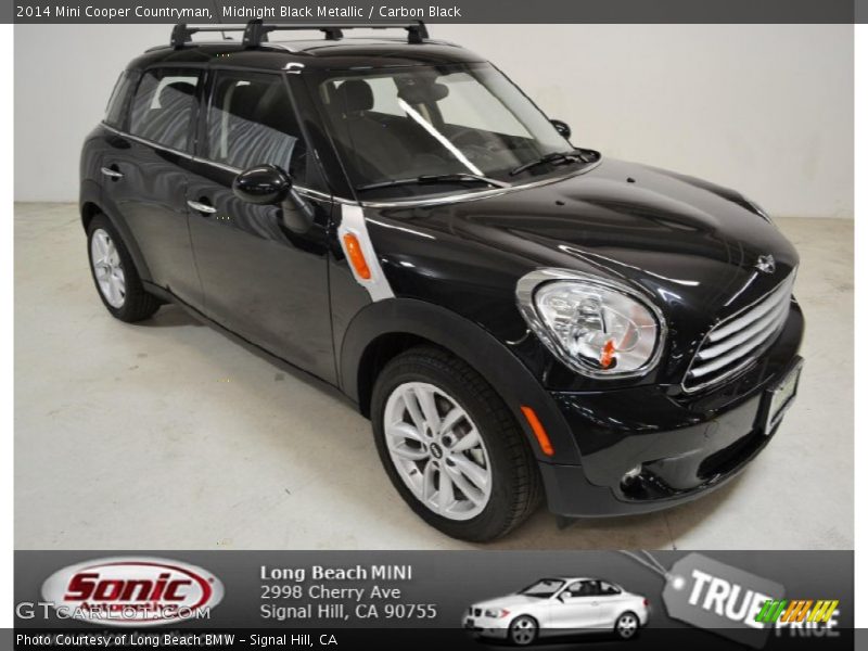 Midnight Black Metallic / Carbon Black 2014 Mini Cooper Countryman
