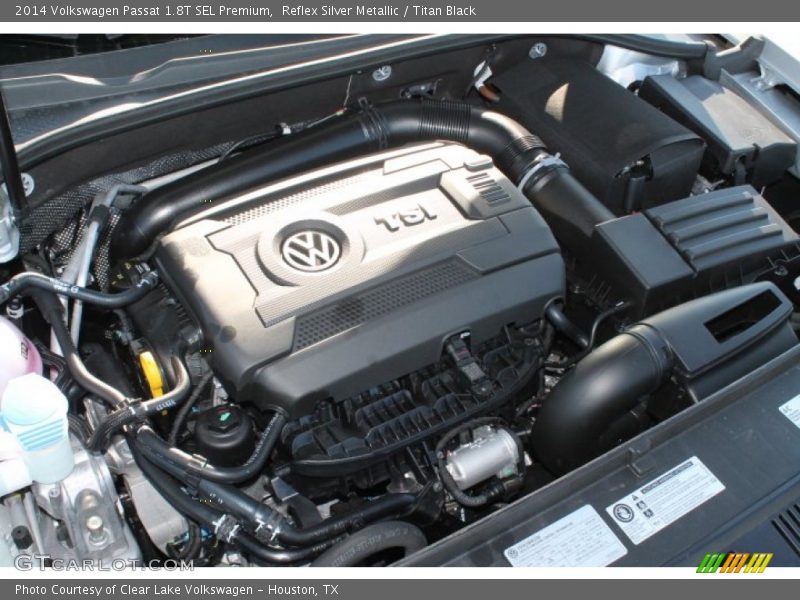 Reflex Silver Metallic / Titan Black 2014 Volkswagen Passat 1.8T SEL Premium