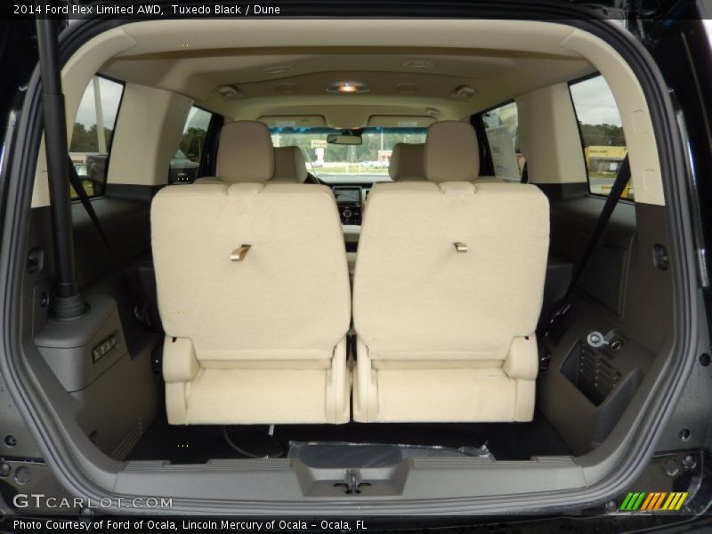 Tuxedo Black / Dune 2014 Ford Flex Limited AWD