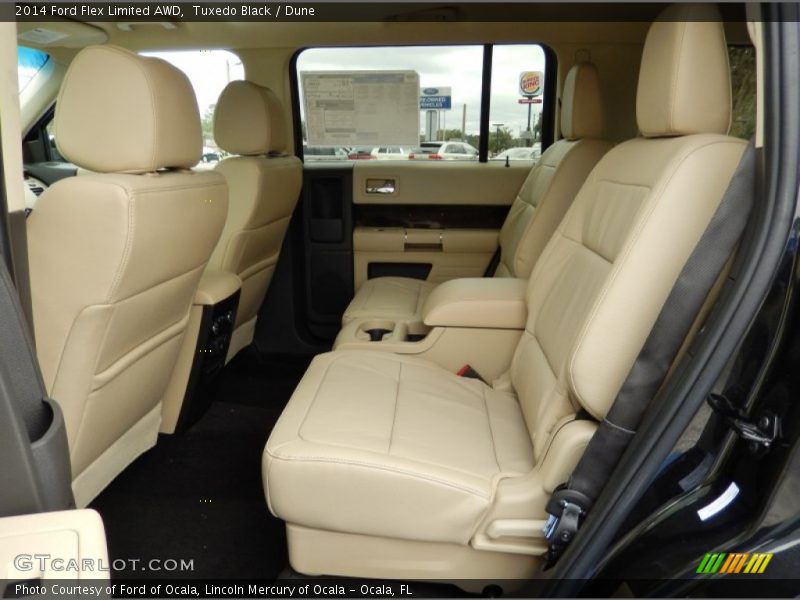 Tuxedo Black / Dune 2014 Ford Flex Limited AWD