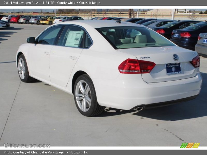 Candy White / Cornsilk Beige 2014 Volkswagen Passat 1.8T SE