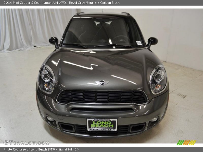 Royal Gray Metallic / Carbon Black 2014 Mini Cooper S Countryman All4 AWD