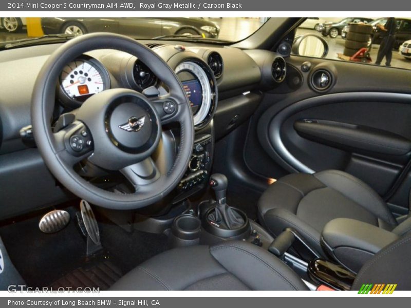 Royal Gray Metallic / Carbon Black 2014 Mini Cooper S Countryman All4 AWD