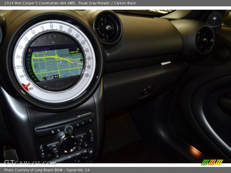 Royal Gray Metallic / Carbon Black 2014 Mini Cooper S Countryman All4 AWD