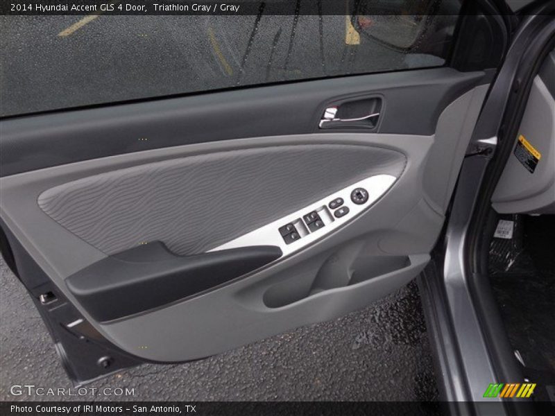 Triathlon Gray / Gray 2014 Hyundai Accent GLS 4 Door