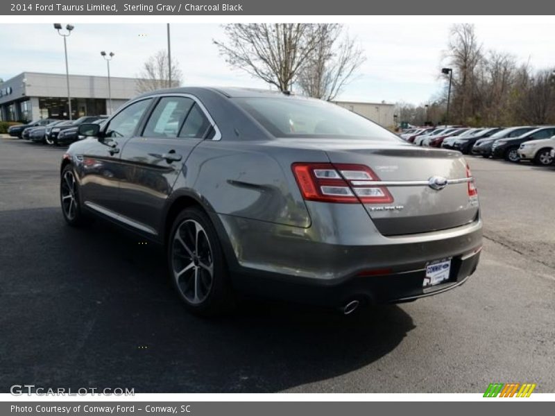 Sterling Gray / Charcoal Black 2014 Ford Taurus Limited