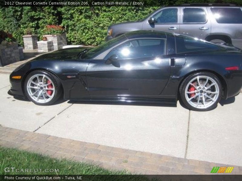 Carbon Flash Metallic / Ebony 2012 Chevrolet Corvette Centennial Edition Z06
