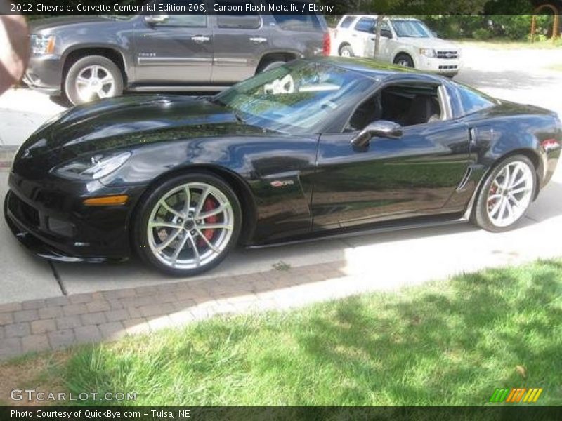 Carbon Flash Metallic / Ebony 2012 Chevrolet Corvette Centennial Edition Z06