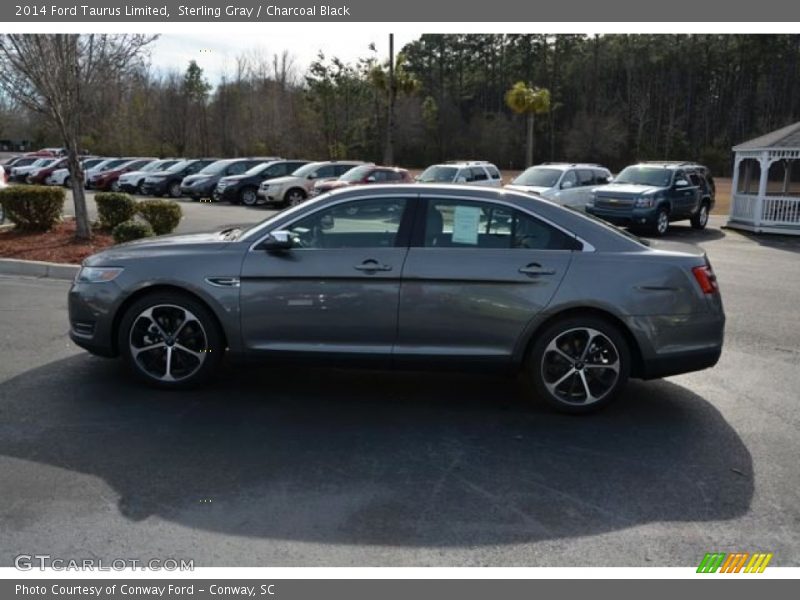 Sterling Gray / Charcoal Black 2014 Ford Taurus Limited