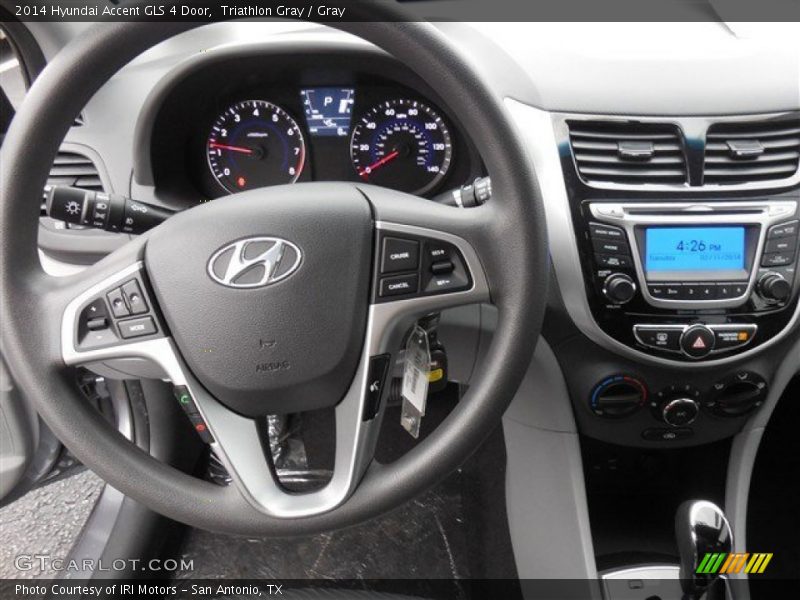 Triathlon Gray / Gray 2014 Hyundai Accent GLS 4 Door