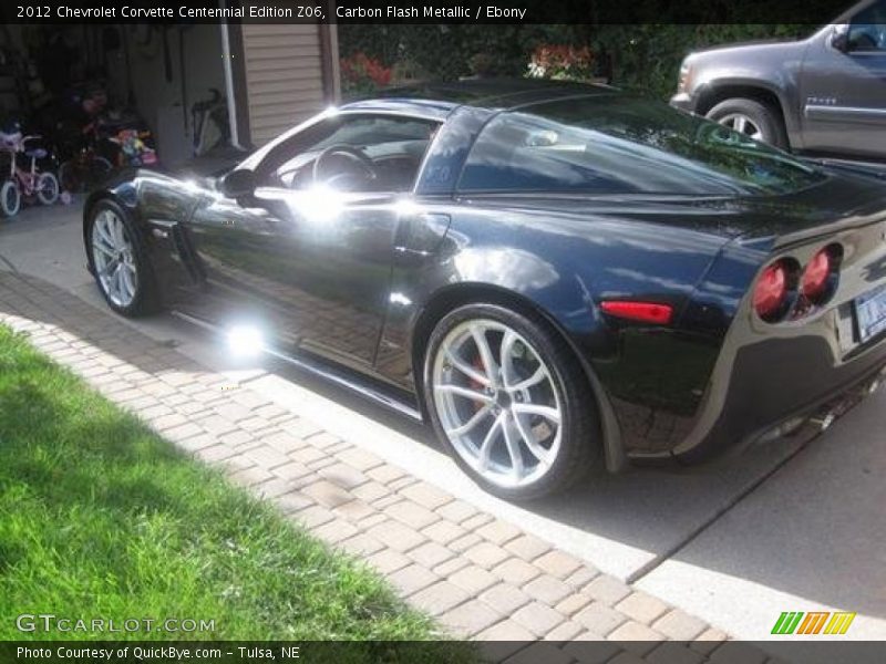 Carbon Flash Metallic / Ebony 2012 Chevrolet Corvette Centennial Edition Z06