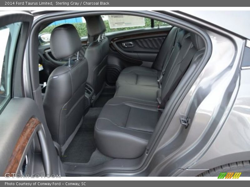 Sterling Gray / Charcoal Black 2014 Ford Taurus Limited