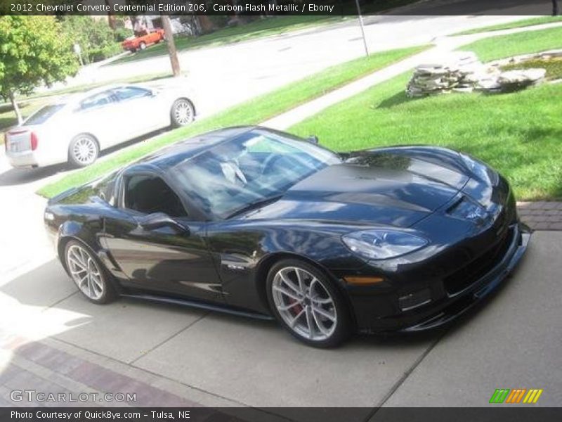 Carbon Flash Metallic / Ebony 2012 Chevrolet Corvette Centennial Edition Z06