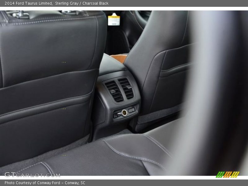 Sterling Gray / Charcoal Black 2014 Ford Taurus Limited