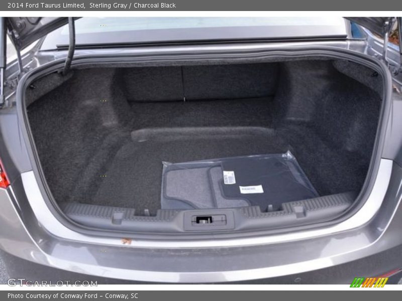 Sterling Gray / Charcoal Black 2014 Ford Taurus Limited