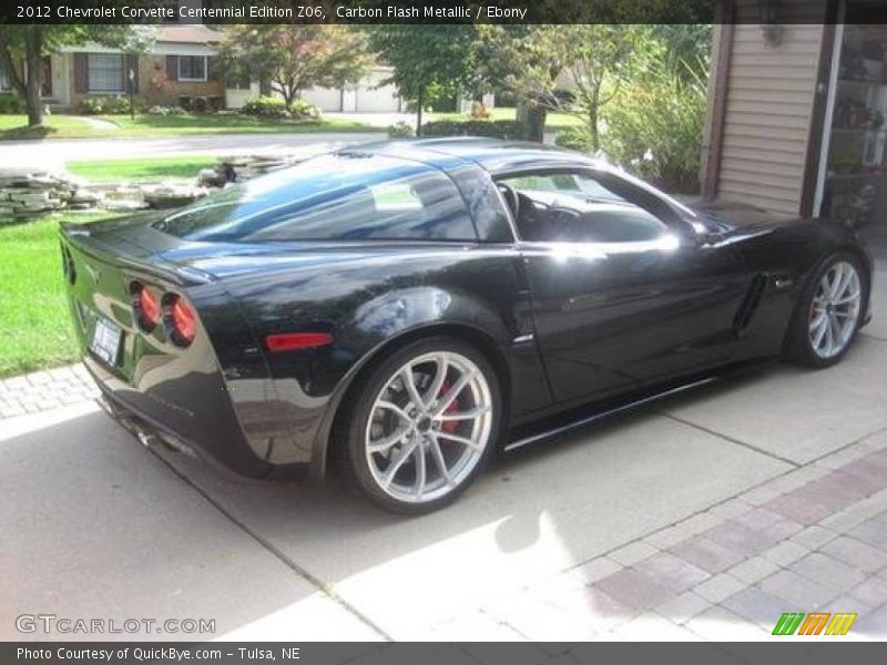 Carbon Flash Metallic / Ebony 2012 Chevrolet Corvette Centennial Edition Z06