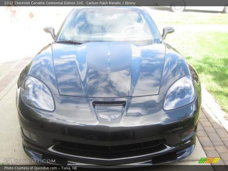 Carbon Flash Metallic / Ebony 2012 Chevrolet Corvette Centennial Edition Z06