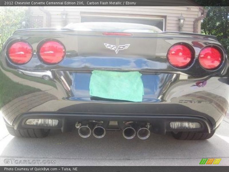 Carbon Flash Metallic / Ebony 2012 Chevrolet Corvette Centennial Edition Z06