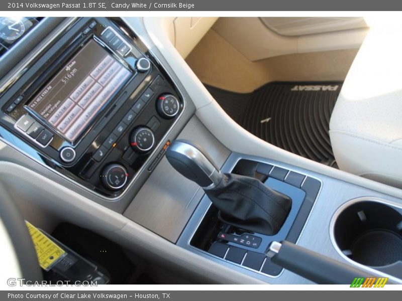 Candy White / Cornsilk Beige 2014 Volkswagen Passat 1.8T SE