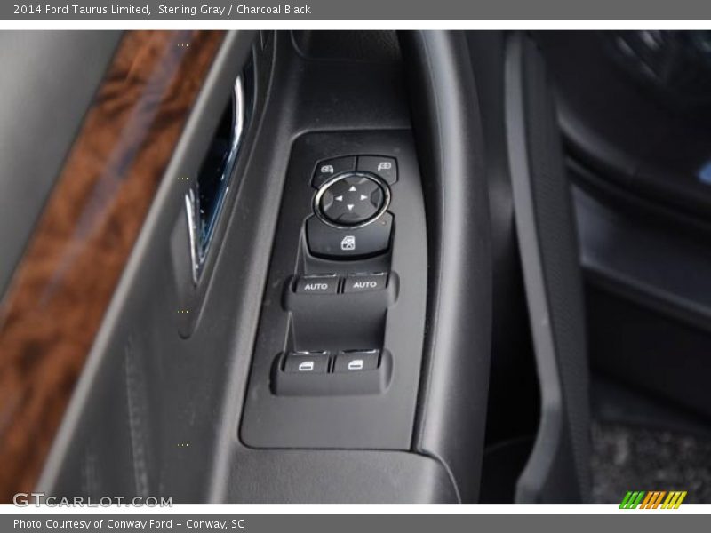 Sterling Gray / Charcoal Black 2014 Ford Taurus Limited