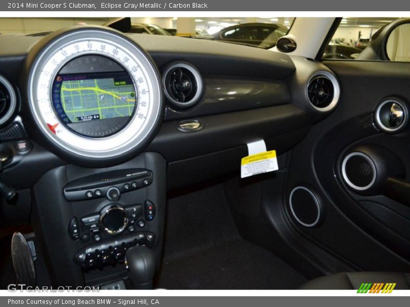 Eclipse Gray Metallic / Carbon Black 2014 Mini Cooper S Clubman