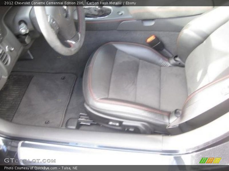 Carbon Flash Metallic / Ebony 2012 Chevrolet Corvette Centennial Edition Z06
