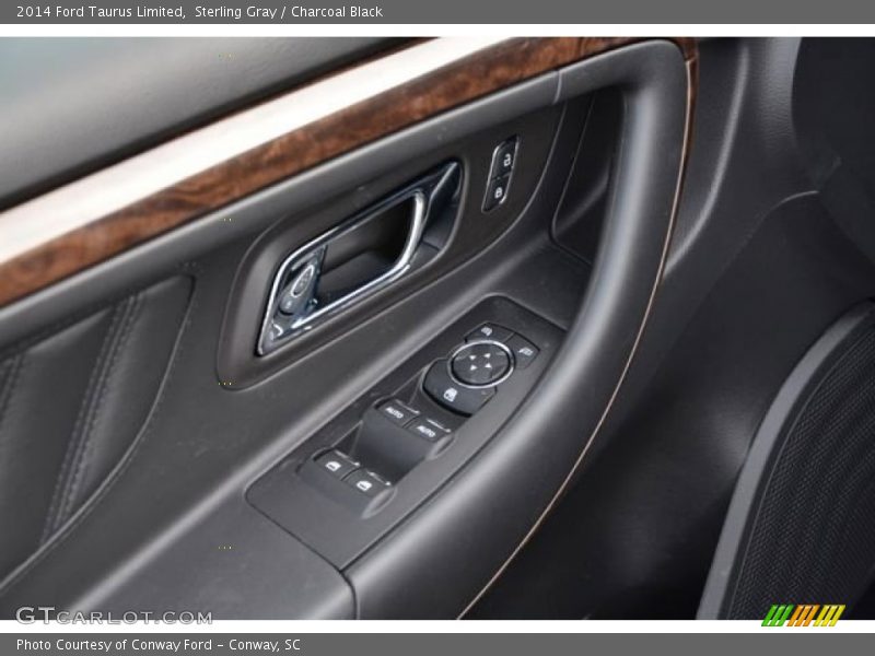 Sterling Gray / Charcoal Black 2014 Ford Taurus Limited