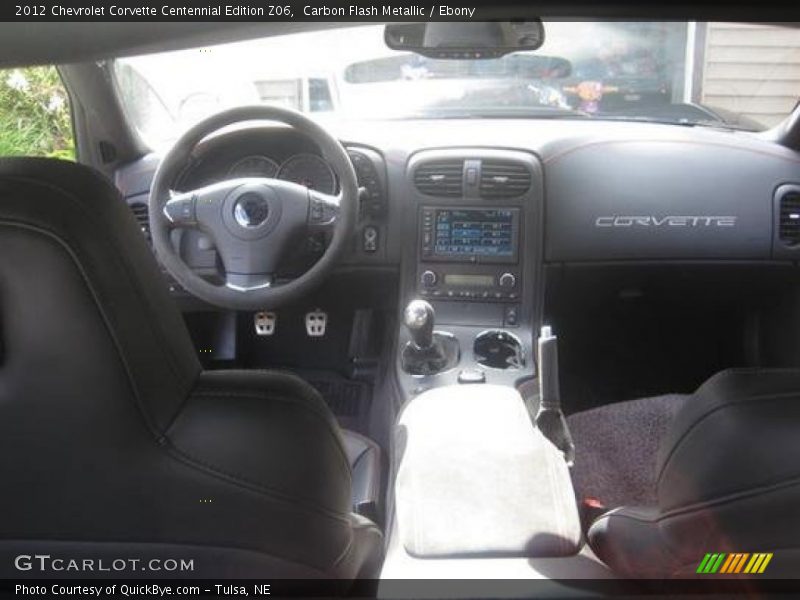 Carbon Flash Metallic / Ebony 2012 Chevrolet Corvette Centennial Edition Z06