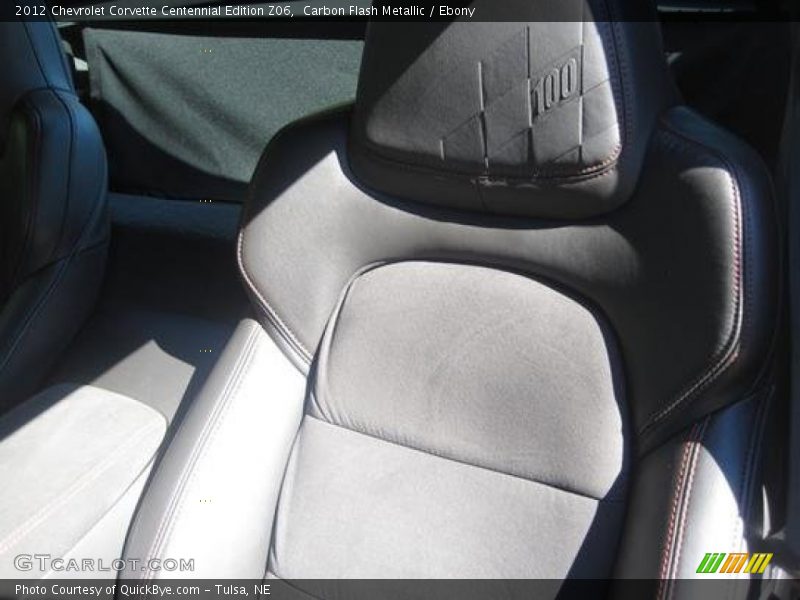 Carbon Flash Metallic / Ebony 2012 Chevrolet Corvette Centennial Edition Z06