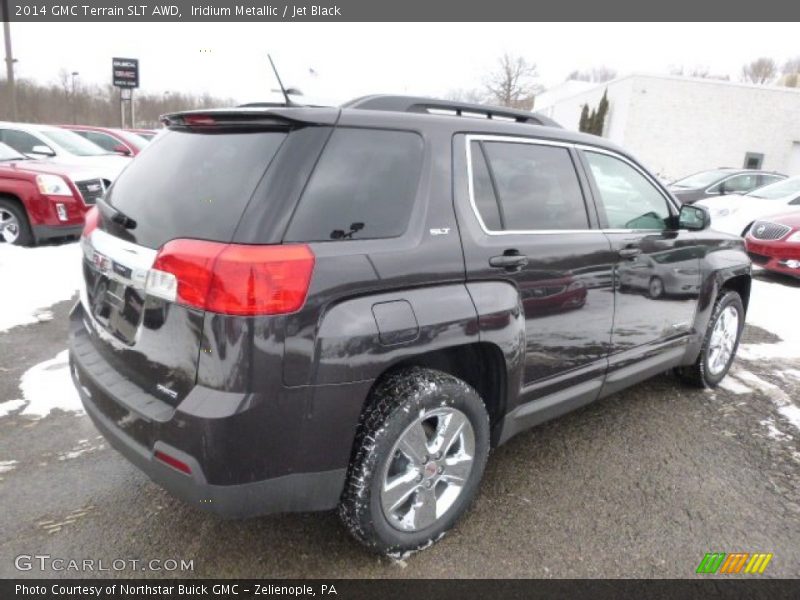 Iridium Metallic / Jet Black 2014 GMC Terrain SLT AWD