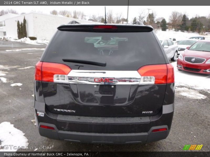 Iridium Metallic / Jet Black 2014 GMC Terrain SLT AWD