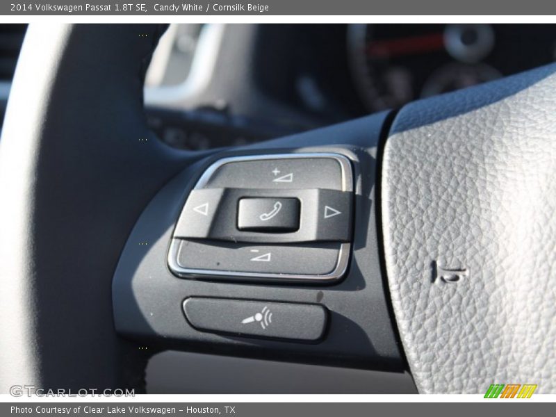 Candy White / Cornsilk Beige 2014 Volkswagen Passat 1.8T SE
