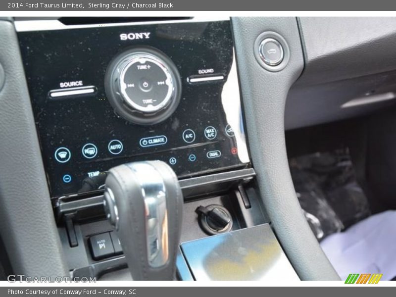 Sterling Gray / Charcoal Black 2014 Ford Taurus Limited