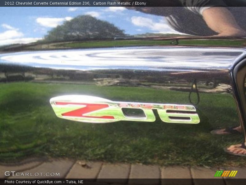 Carbon Flash Metallic / Ebony 2012 Chevrolet Corvette Centennial Edition Z06