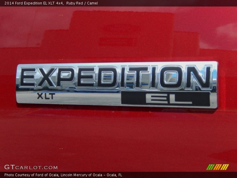 Ruby Red / Camel 2014 Ford Expedition EL XLT 4x4