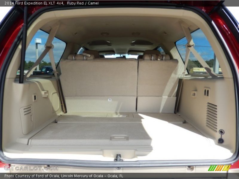 Ruby Red / Camel 2014 Ford Expedition EL XLT 4x4