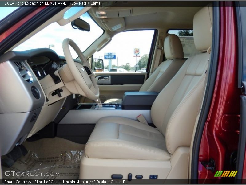 Ruby Red / Camel 2014 Ford Expedition EL XLT 4x4