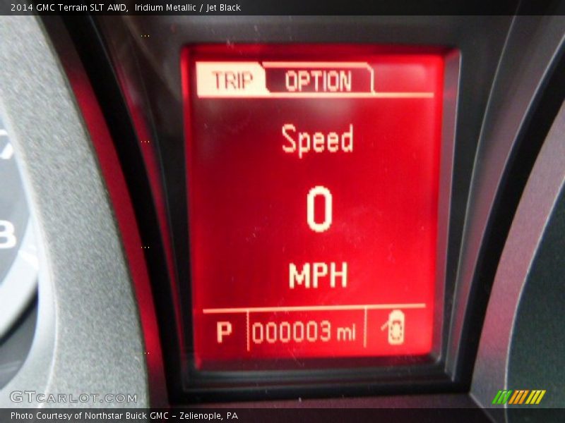 Iridium Metallic / Jet Black 2014 GMC Terrain SLT AWD