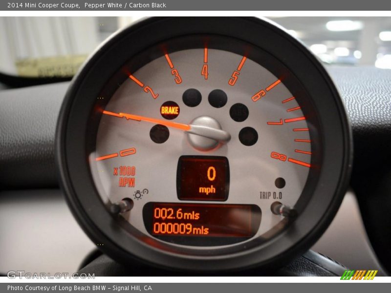  2014 Cooper Coupe Coupe Gauges