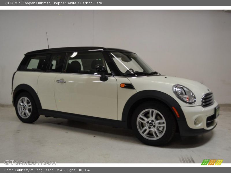 Pepper White / Carbon Black 2014 Mini Cooper Clubman