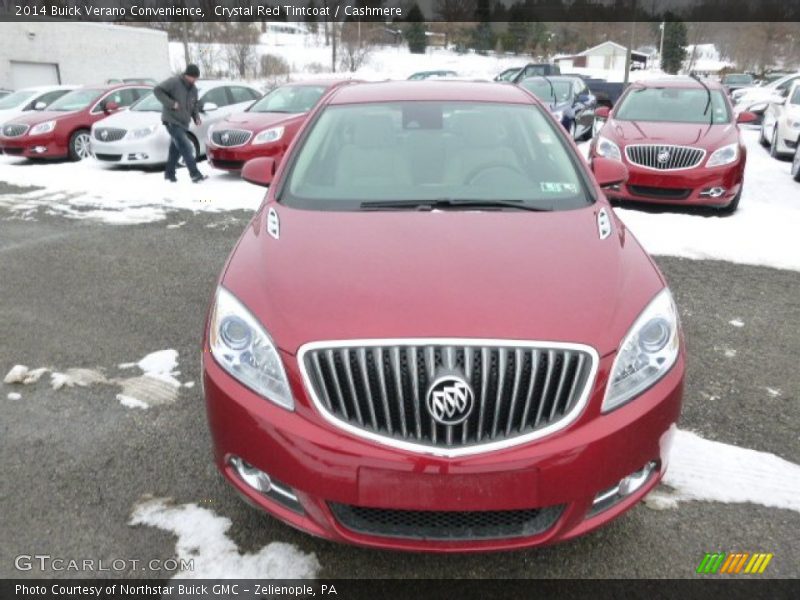 Crystal Red Tintcoat / Cashmere 2014 Buick Verano Convenience