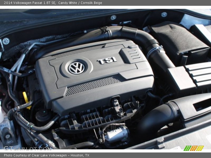 Candy White / Cornsilk Beige 2014 Volkswagen Passat 1.8T SE