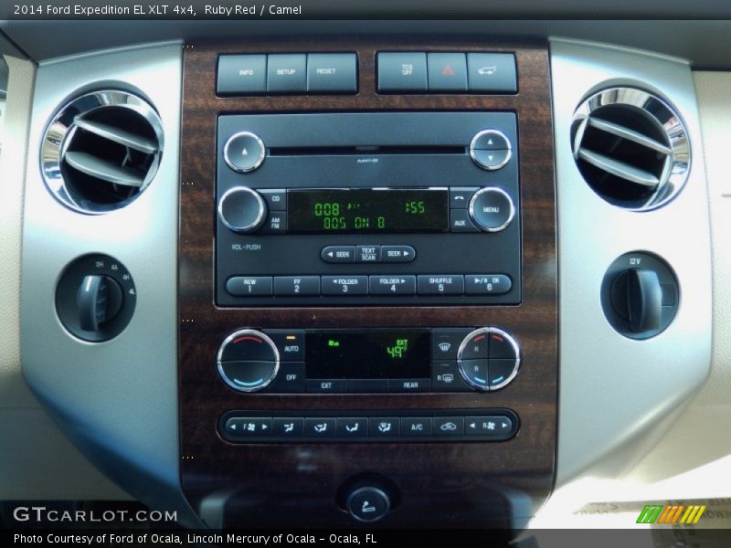 Ruby Red / Camel 2014 Ford Expedition EL XLT 4x4