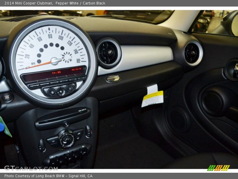 Pepper White / Carbon Black 2014 Mini Cooper Clubman