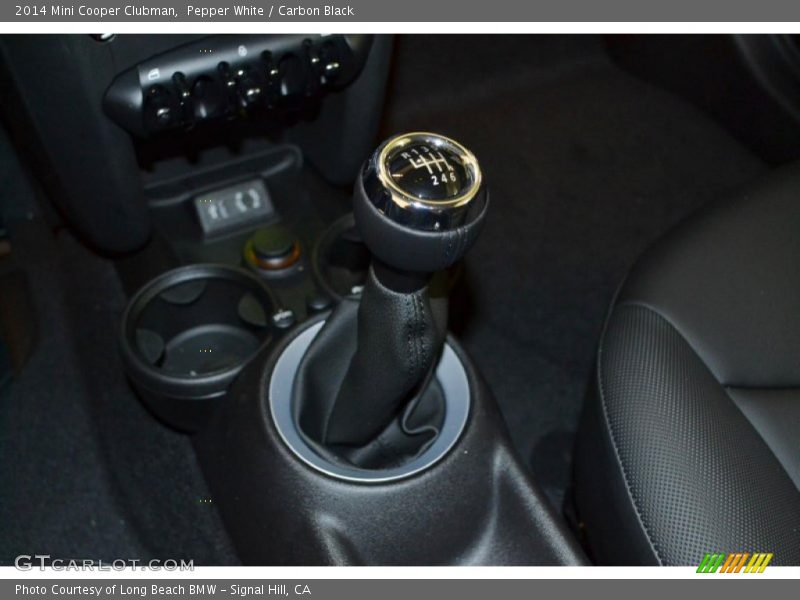 Pepper White / Carbon Black 2014 Mini Cooper Clubman